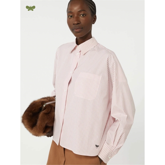 Weekend Max Mara WKDAUREO Skjorte, Pink Striped 